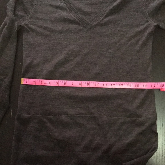 H&M Brown Knit Tunic Dress Long Sleeve w/ Pockets - Picture 6 of 8